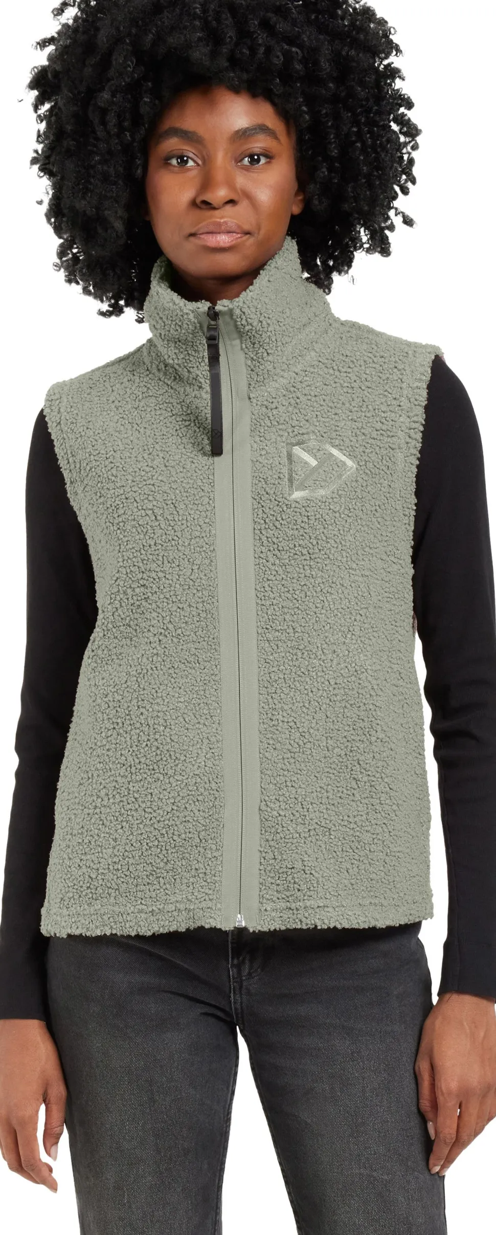 Didriksons Women's Kiana Vest Wilted Leaf