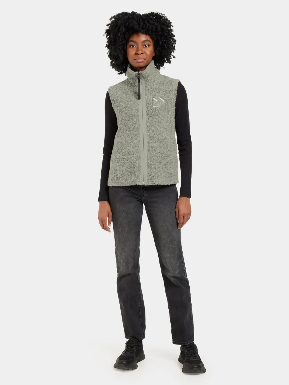 Didriksons Women's Kiana Vest Wilted Leaf