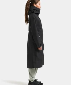 Didriksons Women's Louise Parka Long Black
