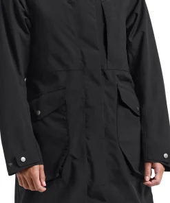 Didriksons Women's Louise Parka Long Black