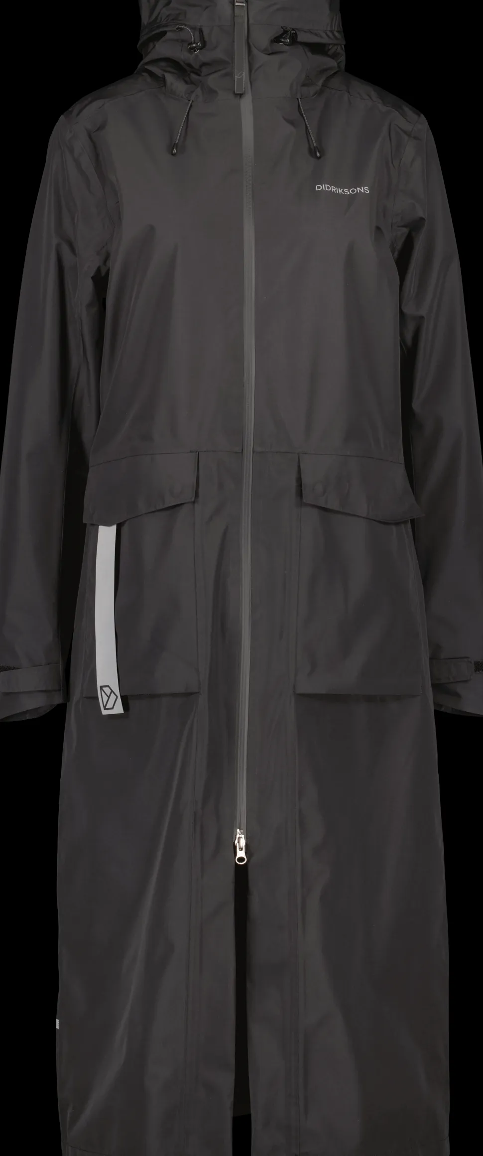 Didriksons Women's Nadja Parka Long 4 Black