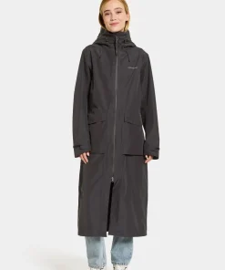 Didriksons Women's Nadja Parka Long 4 Black
