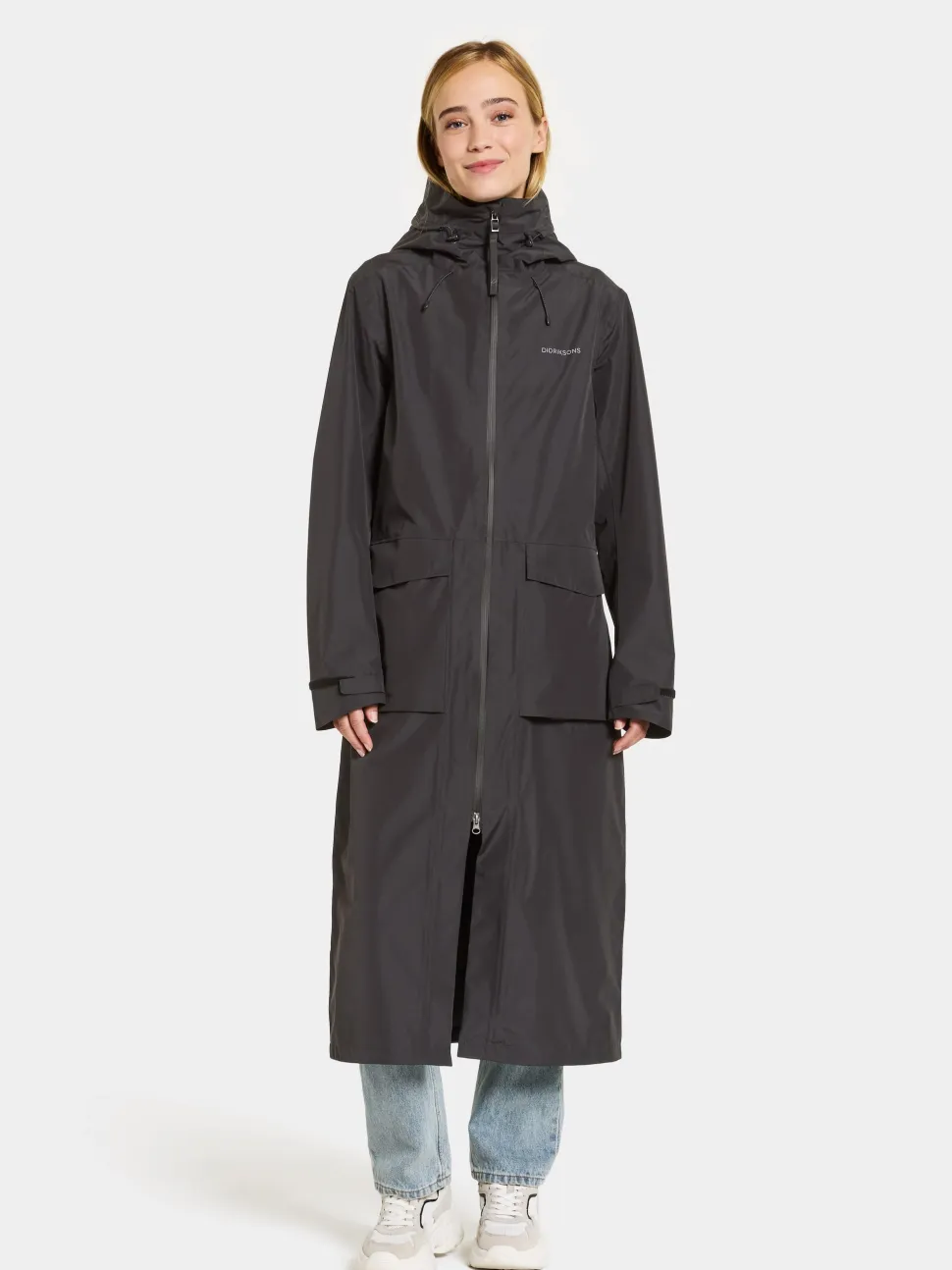 Didriksons Women's Nadja Parka Long 4 Black