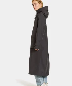 Didriksons Women's Nadja Parka Long 4 Black