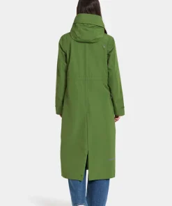 Didriksons Women's Nadja Parka Long 4 Velvet Green