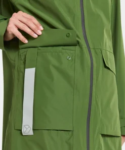 Didriksons Women's Nadja Parka Long 4 Velvet Green