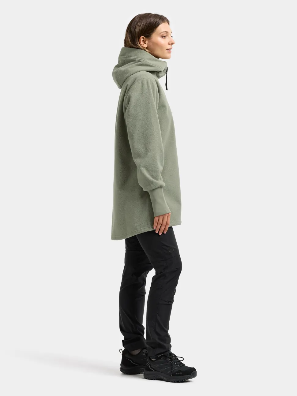 Didriksons Women's Rinda Fullzip Wilted Leaf