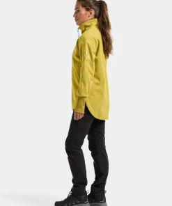 Didriksons Women's Ronja Full Zip Yellow Pollen