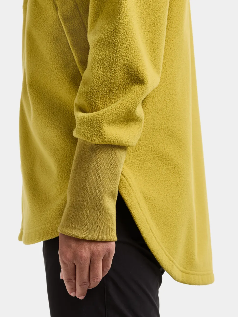 Didriksons Women's Ronja Full Zip Yellow Pollen