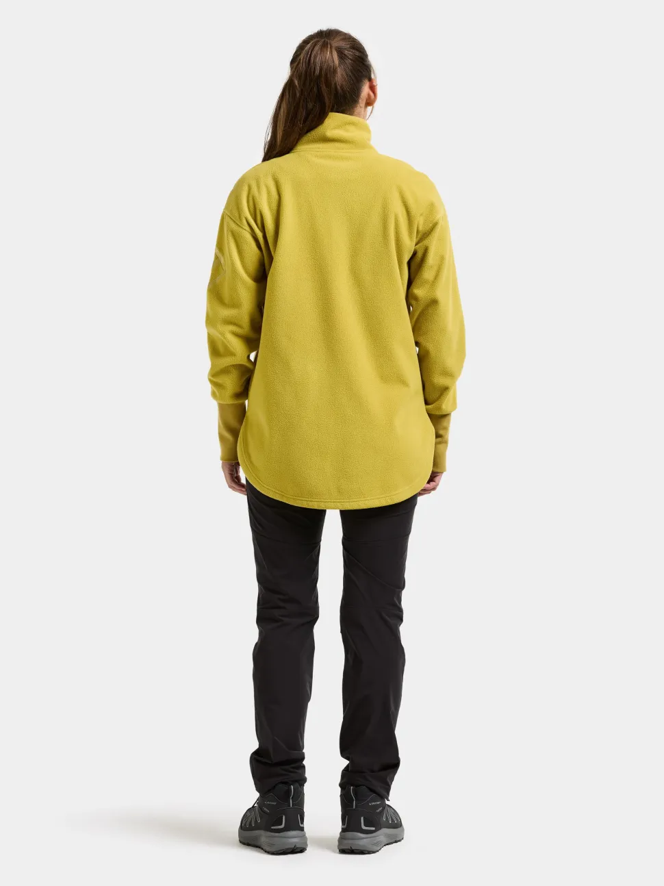Didriksons Women's Ronja Full Zip Yellow Pollen