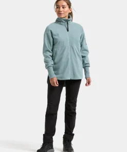 Didriksons Women's Ronja Full Zip Factory Blue
