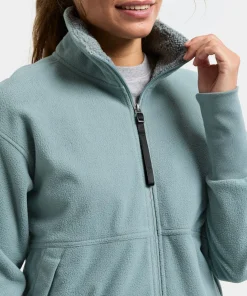 Didriksons Women's Ronja Full Zip Factory Blue