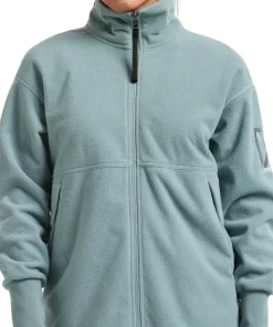 Didriksons Women's Ronja Full Zip Factory Blue