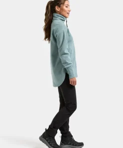 Didriksons Women's Ronja Full Zip Factory Blue