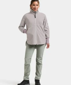 Didriksons Women's Ronja Full Zip Sunrise Mist