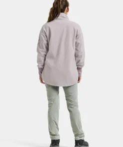 Didriksons Women's Ronja Full Zip Sunrise Mist