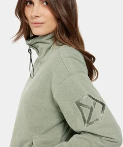 Didriksons Women's Ronja Full Zip Wilted Leaf