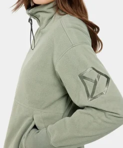 Didriksons Women's Ronja Full Zip Wilted Leaf