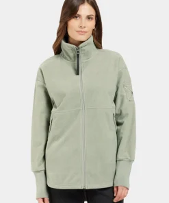 Didriksons Women's Ronja Full Zip Wilted Leaf