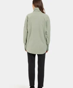 Didriksons Women's Ronja Full Zip Wilted Leaf