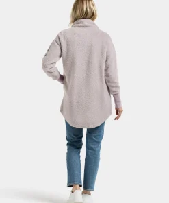 Didriksons Women's Sally Full Zip 2 Sunrise Mist