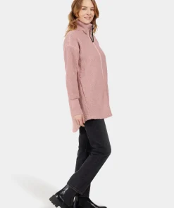 Didriksons Women's Sally Full Zip 2 Oyster Lilac