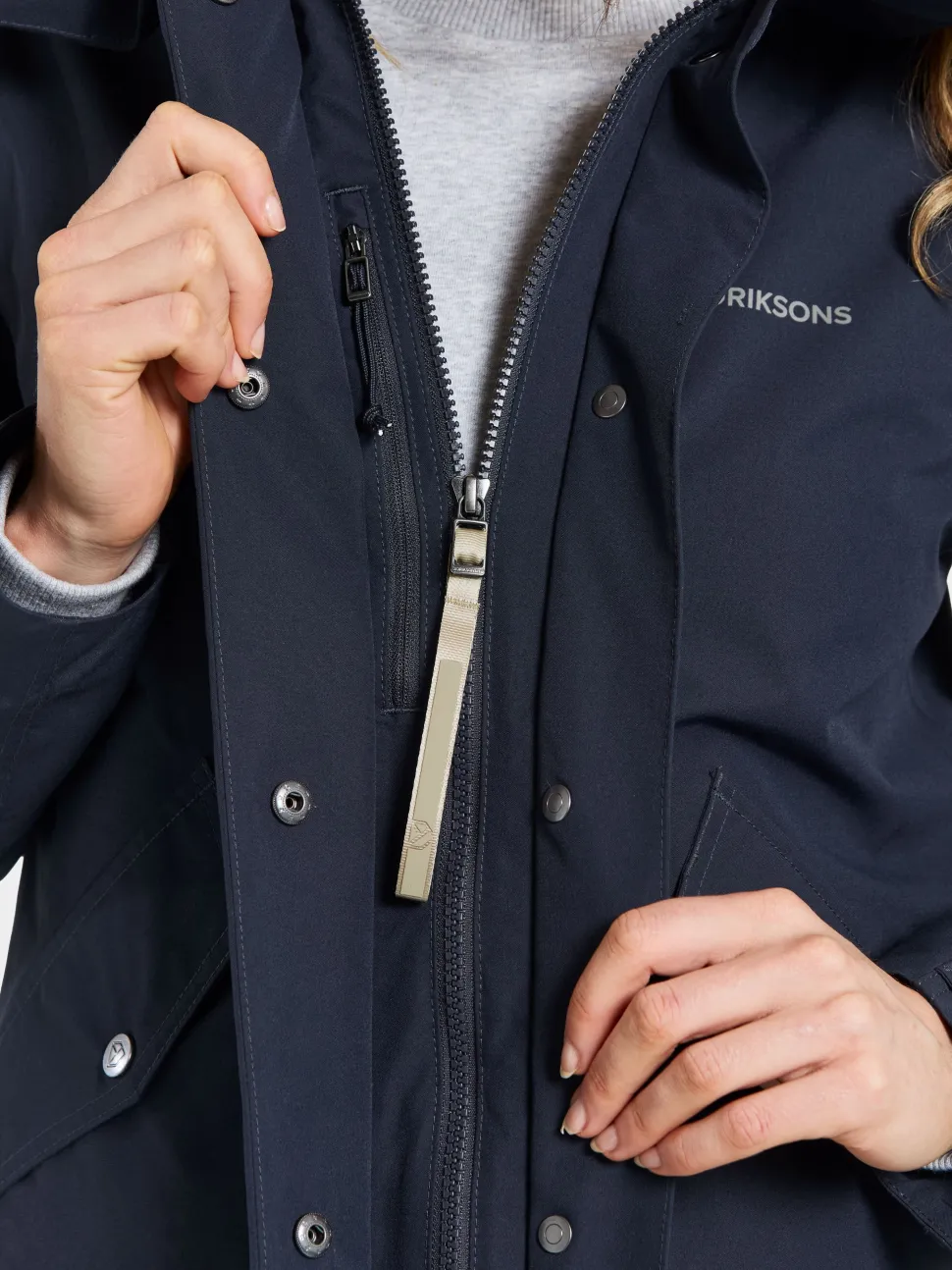 Didriksons Women's Silja Jacket Dark Night Blue
