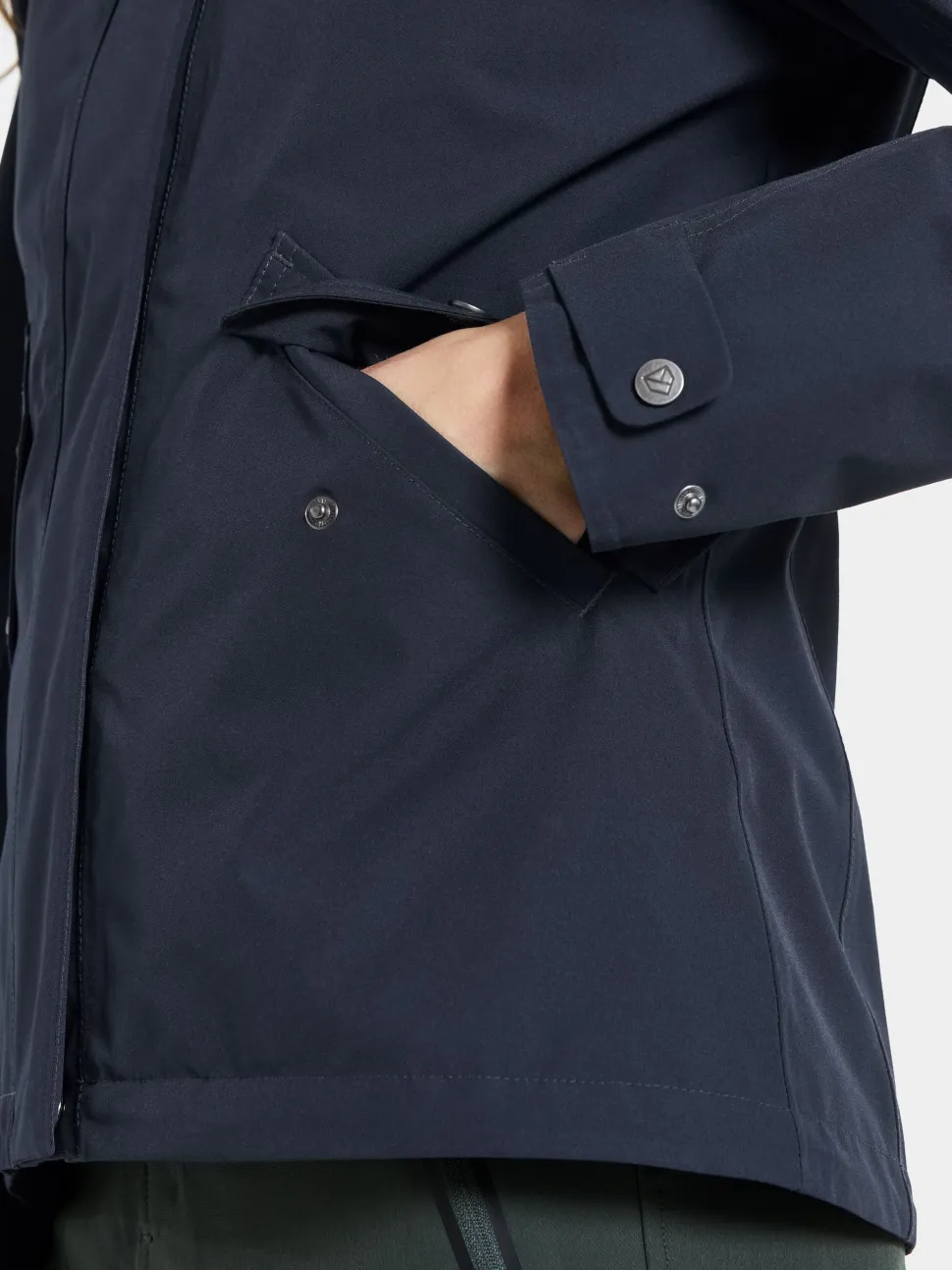 Didriksons Women's Silja Jacket Dark Night Blue