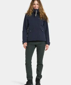Didriksons Women's Silja Jacket Dark Night Blue