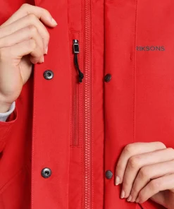 Didriksons Women's Silja Jacket Pomme Red