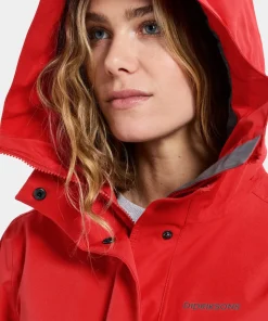 Didriksons Women's Silja Jacket Pomme Red