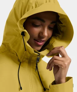 Didriksons Women's Tilde Jacket Yellow Pollen