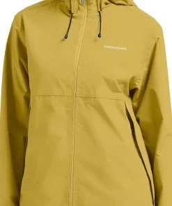 Didriksons Women's Tilde Jacket Yellow Pollen