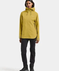 Didriksons Women's Tilde Jacket Yellow Pollen