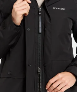 Didriksons Women's Tuva Parka Black
