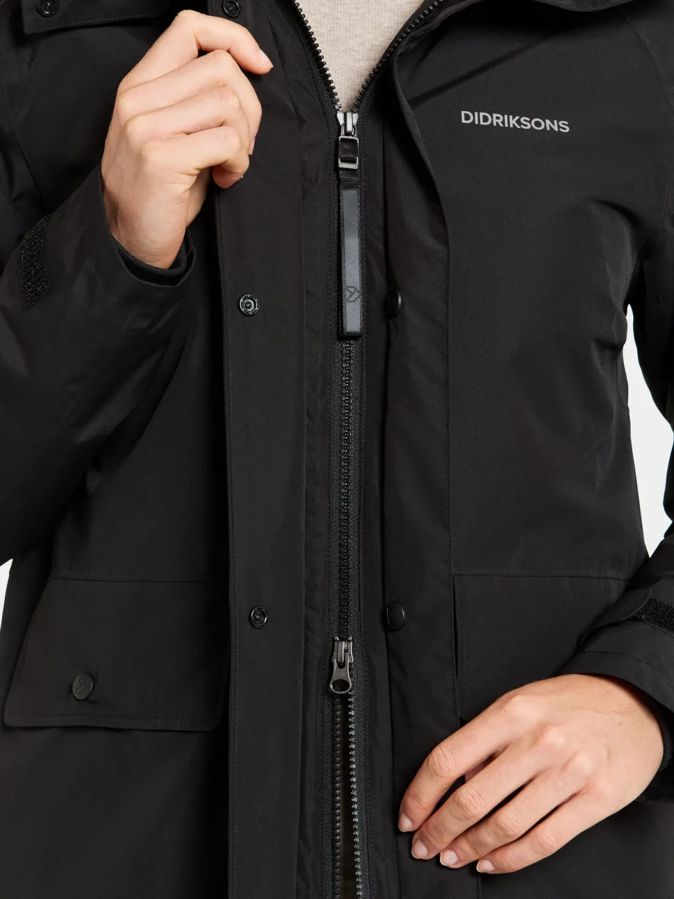 Didriksons Women's Tuva Parka Black