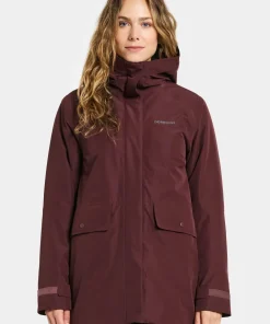 Didriksons Women's Tuva Parka Old Rust