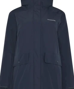 Didriksons Women's Tuva Parka Dark Night Blue