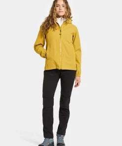 Didriksons Women's Varja Jacket 2 Yellow Pollen