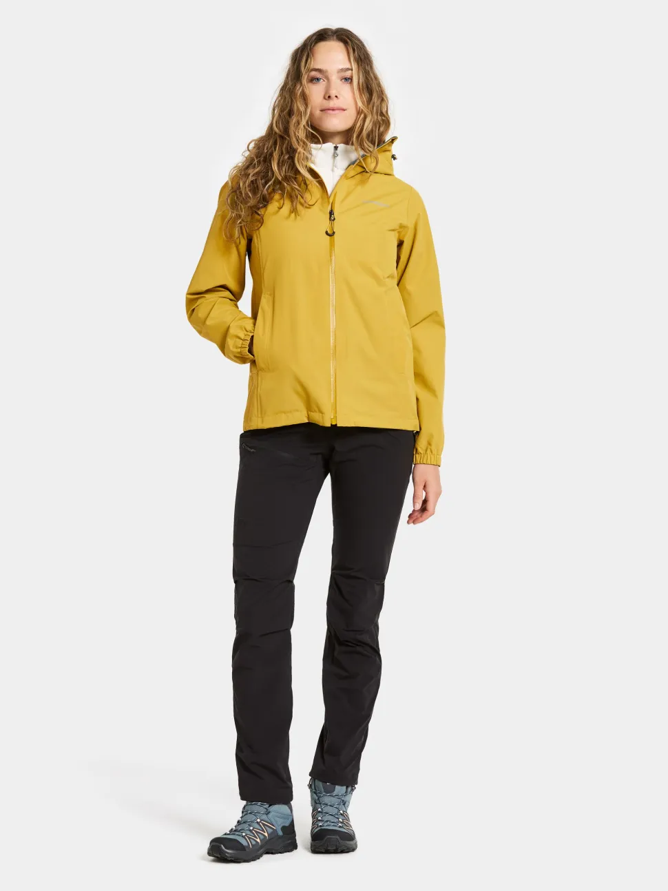 Didriksons Women's Varja Jacket 2 Yellow Pollen