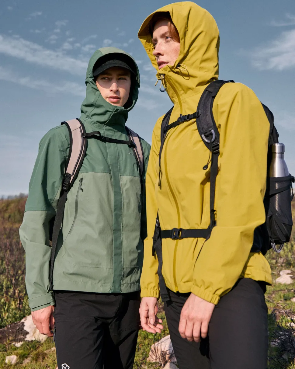 Didriksons Women's Varja Jacket 2 Yellow Pollen