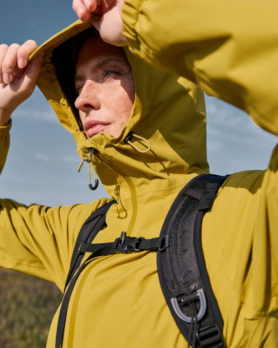 Didriksons Women's Varja Jacket 2 Yellow Pollen