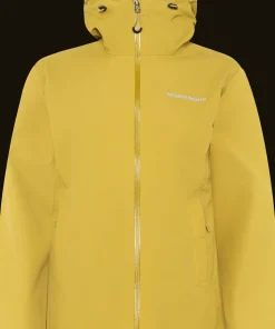 Didriksons Women's Varja Jacket 2 Yellow Pollen