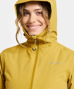 Didriksons Women's Varja Jacket 2 Yellow Pollen