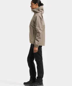 Didriksons Women's Varja Jacket 2 Ash Brown