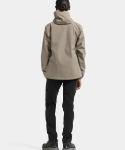 Didriksons Women's Varja Jacket 2 Ash Brown