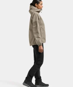 Didriksons Women's Varja Jacket 2 Ash Brown