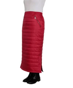 Dobsom Women's Livo Long Skirt Red