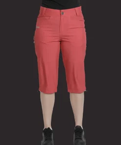 Dobsom Women's Sanda Capri Hibiscus