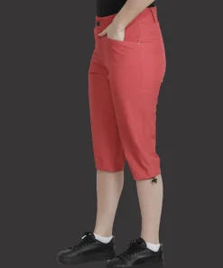 Dobsom Women's Sanda Capri Hibiscus
